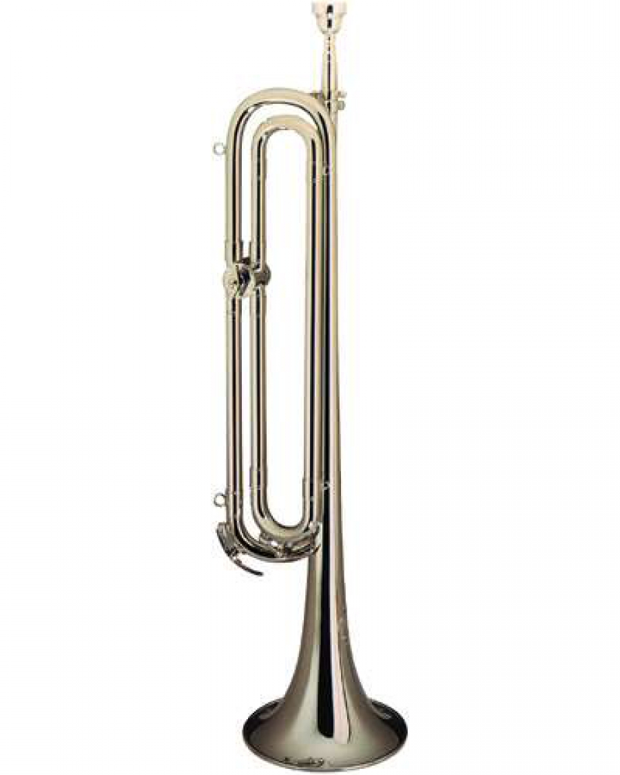 Melody fanfare trumpet. Nominal pitch: 4½-ft B?. - Detail